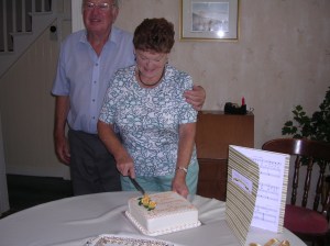 Mum, dad, cake and song