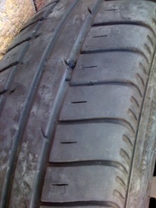 a hole in my tyre