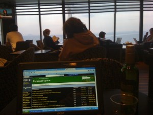 view from teh back of teh HSS