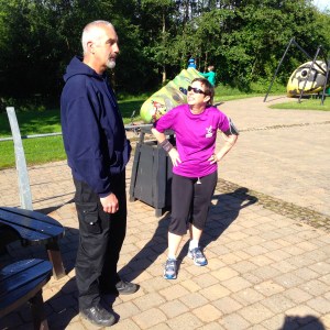 Discussing strategy with Longjohn